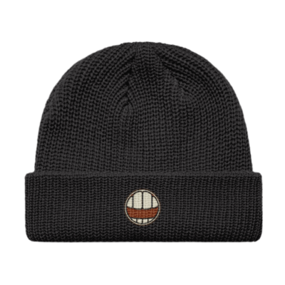 Beyond Man Smile Fisherman Beanie - Coal